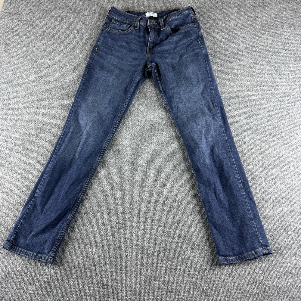 Denizen From Levis 216 Slim Jeans Mens 28x30 Blue Dark Wash Stretch Denim
